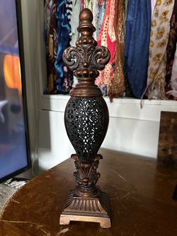 Decorative  Figurine Bronze Tone with Metal