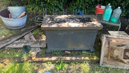 Propane fire pit
