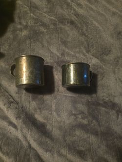 Vintage baby cups