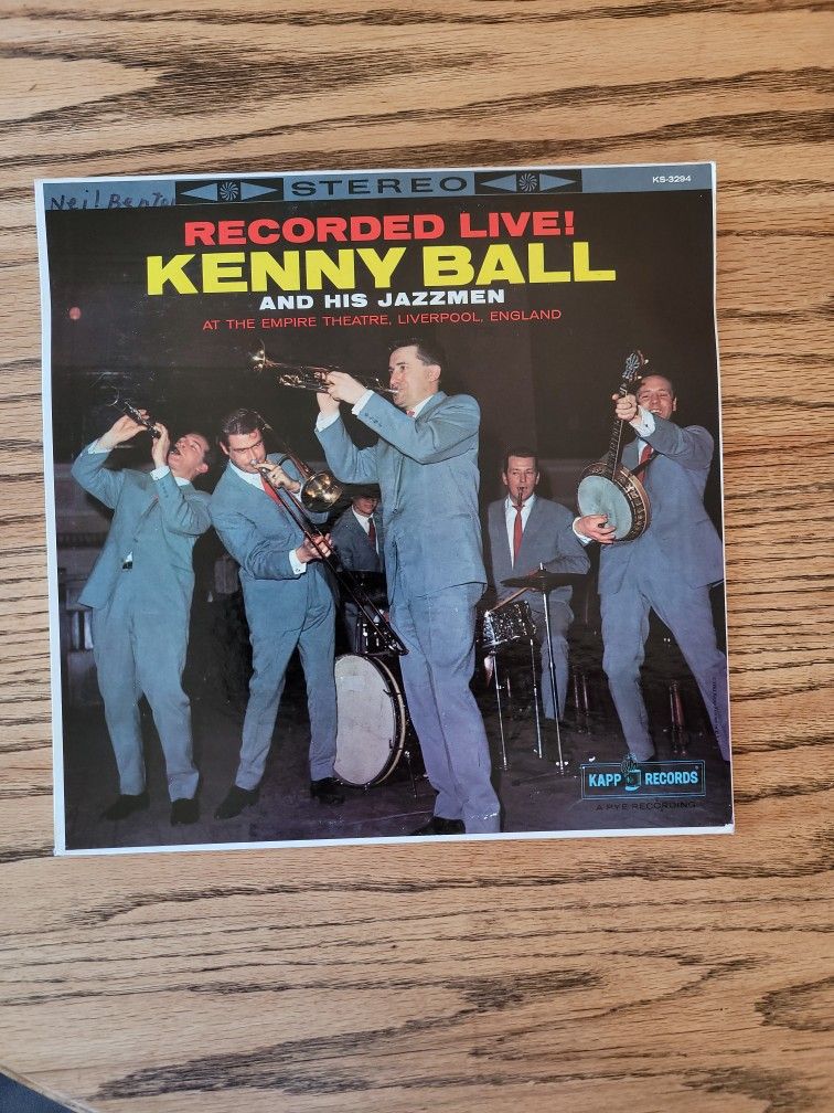 Kenny Ball Recorded Live K S- 3294 Stereo