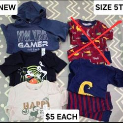 Boys Pajamas Fleece Tees