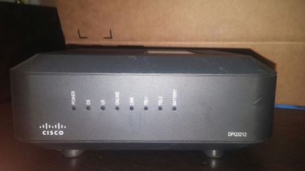 Cisco modem dpq3212