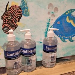 Hand sanitizer bottles (NEW) - $1 each