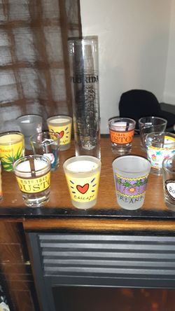 Shot glass collection for sale Different Places