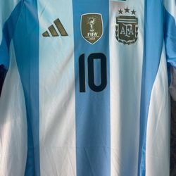 Messi Argentina Adidas Jersey 