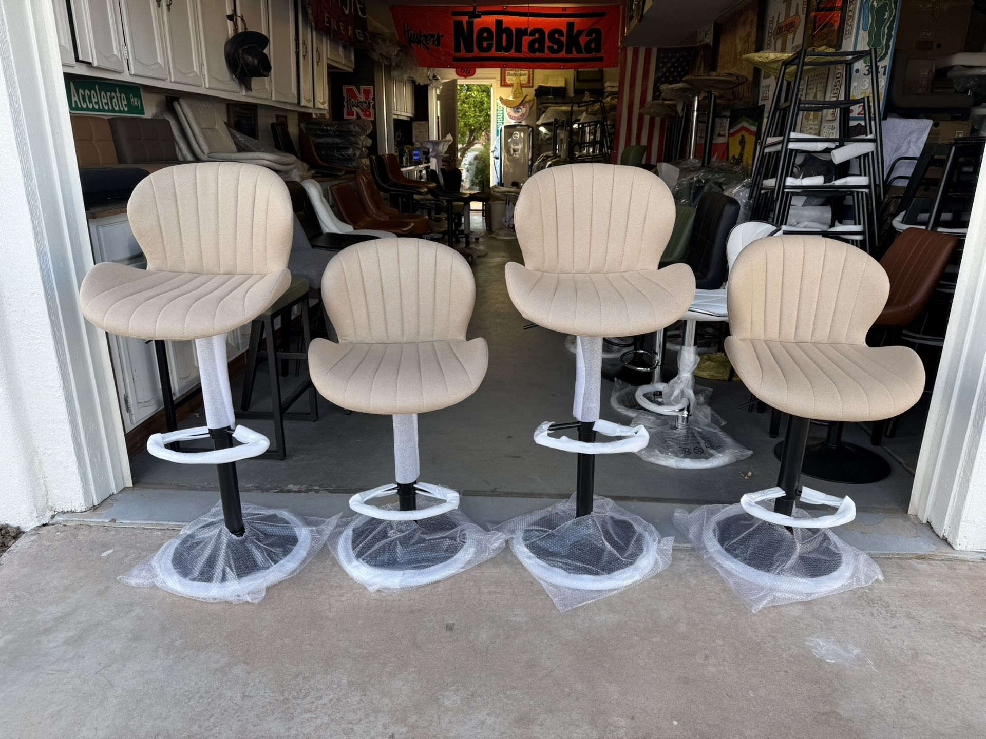Brand New Adjustable Height Bar Stools Each Sold Individually For $80