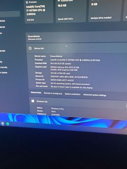 Alienware laptop