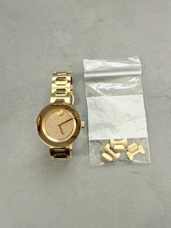 Beautiful movado women watch with extra links and brand new battery installed today (6/22/26)
