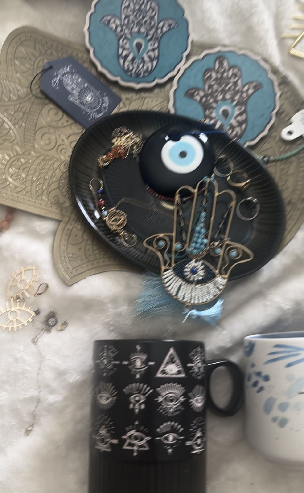 evil eye/hamsa bundle of items 