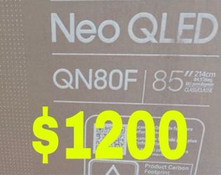 Samsung 85 NEO QLED LED LCD 120Hz 4K TV , check my profile for more models