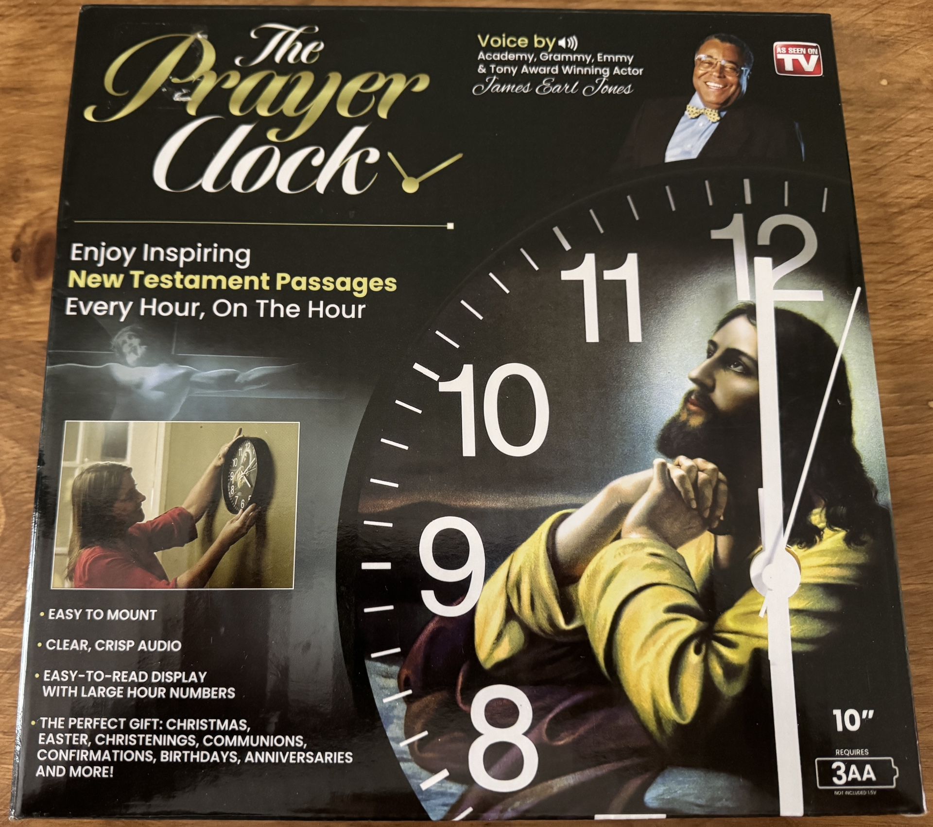 Wall Prayer Clock (CASH ONLY)