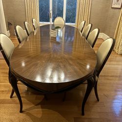 Dining table With 10 Chairs