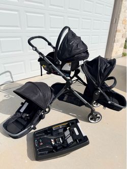 Evenflo Gold Pivot Xpand Stroller and Car Seat Travel System w/Bonus Second Seat