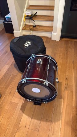 18” Bass Drum  First Act MD700 + Protection Racket Padded Case
