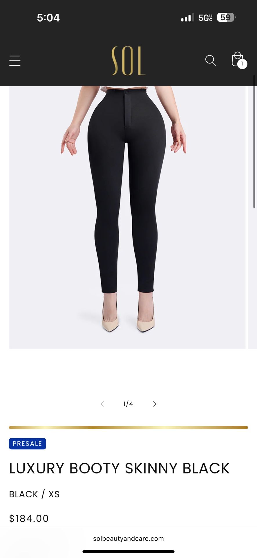 Sol Leon Luxury Booty Pants