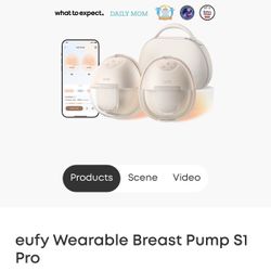Eufy Breast Pump S1 Pro- Factory Sealed