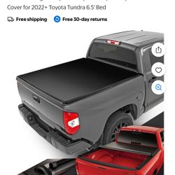 2022+ Toyota Tundra 6.5' Bed Cover Roll Up
