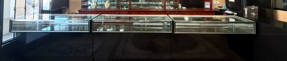 glass display cases