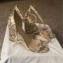 Snake Skin Heels