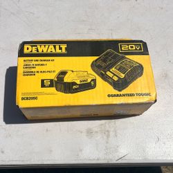 Dewalt Charger And Battery Bundle