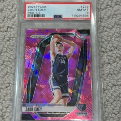 2024 Prism Zach Edey Pink Ice Slab