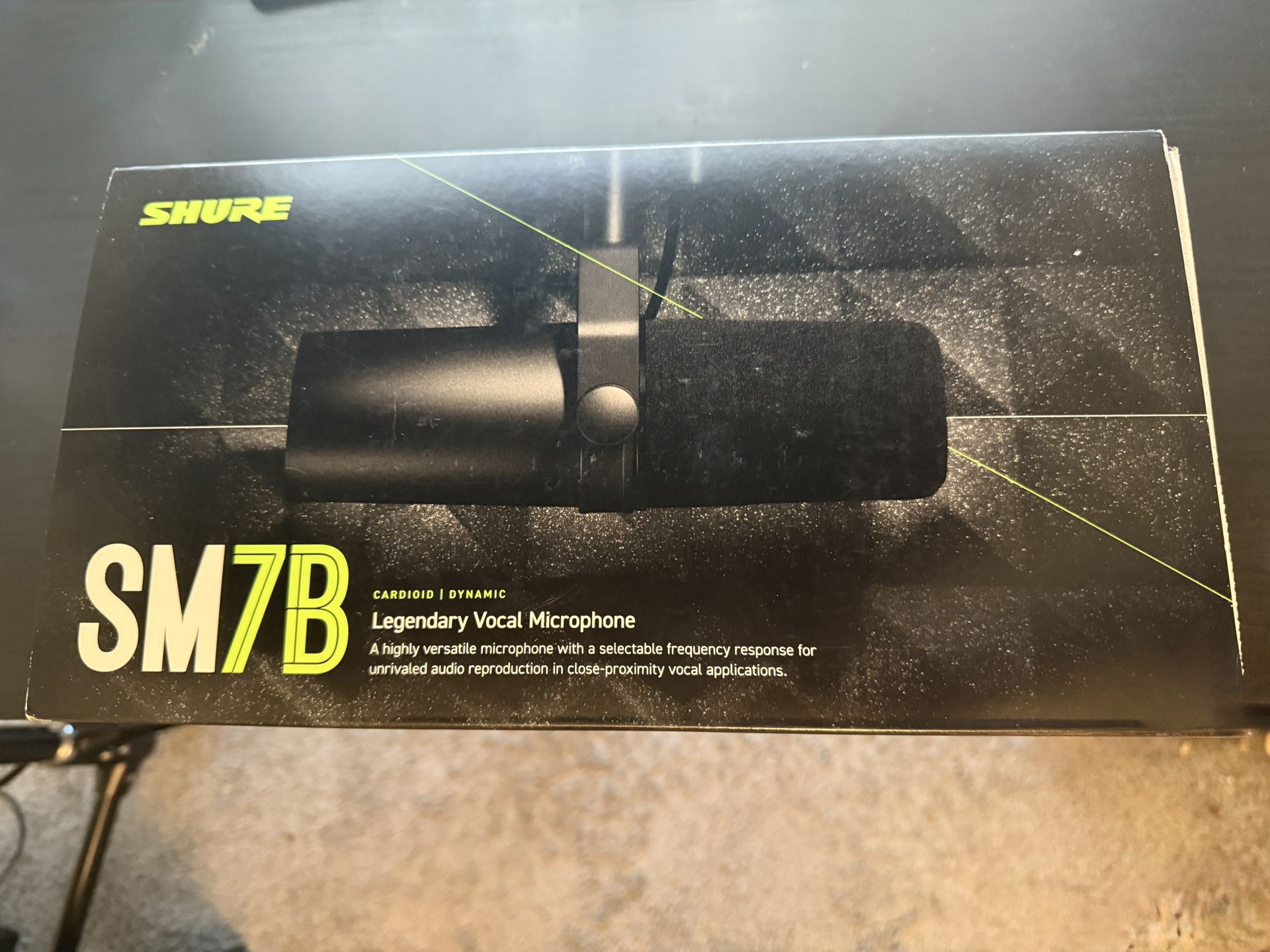 Shure SM7B Dynamic Microphone -Excellent for Podcast, Voiceover, Music &Vocal Recording