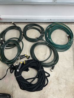 6 Hoses and 2 nozzle