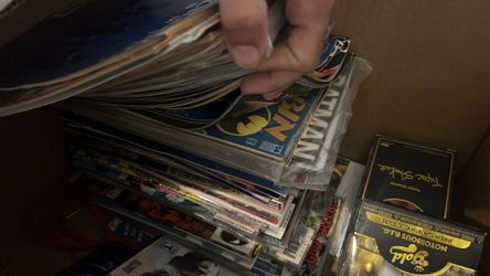 Box of comics