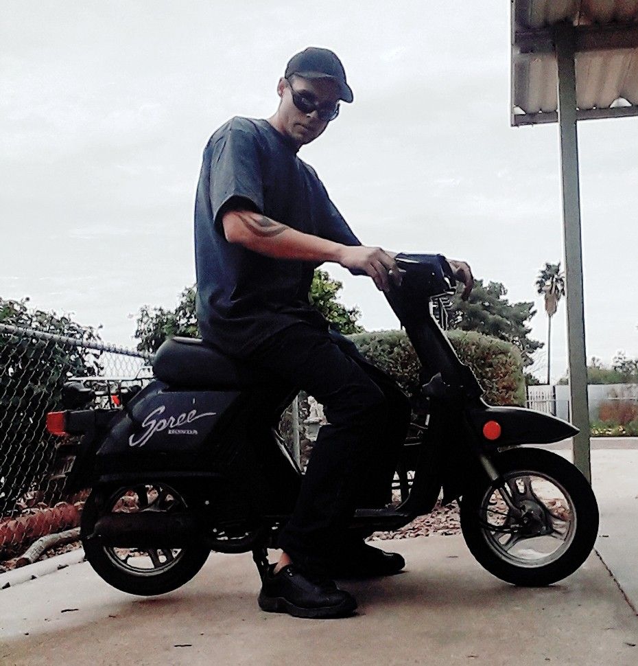Honda Spree 50cc moped motorcycle