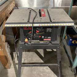 New Craftsman 10” Table Saw 