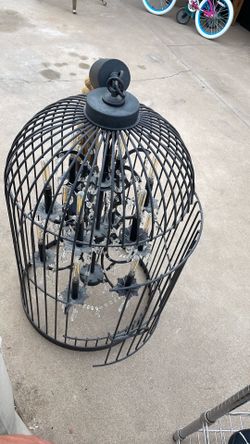 Birdcage Chandelier Very Nice in Great Condition $400