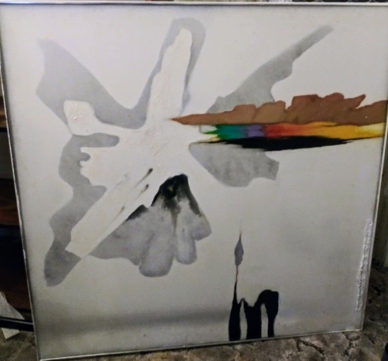 Large Framed Wall Art 51x50 inches with aluminum frame!