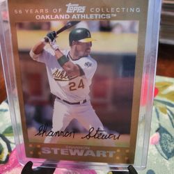Oakland Atlantics Topps Gold Parallel Baseball Cards Lot 