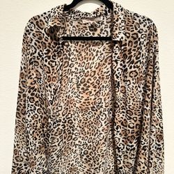 Cheetah Button Up 