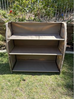 Portable 3-Shelf Camping Storage Organizer