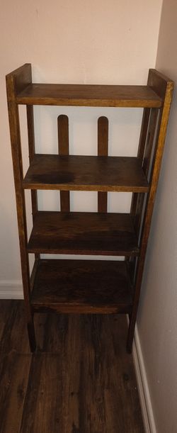 Wooden 4-Tier Shelf