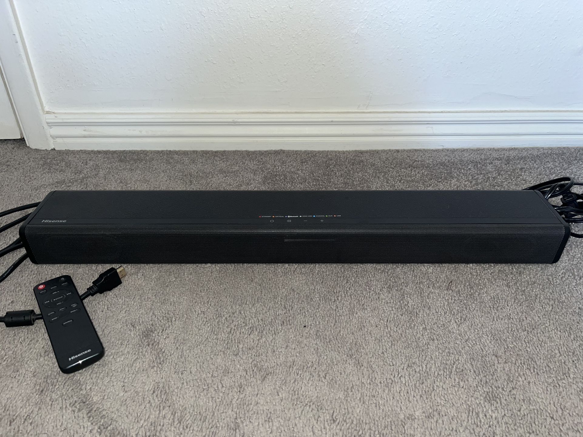 Soundbar With Built-in Subwoofer