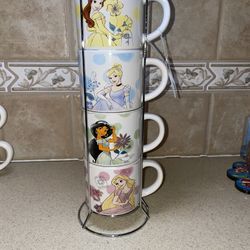 Disney Princess Stackable Mug Set