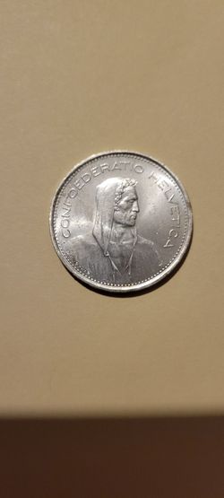 🔥 Historic 1967 Swiss 5 Francs Silver Coin - Plus BONUS Bicentennial Half Dollar!