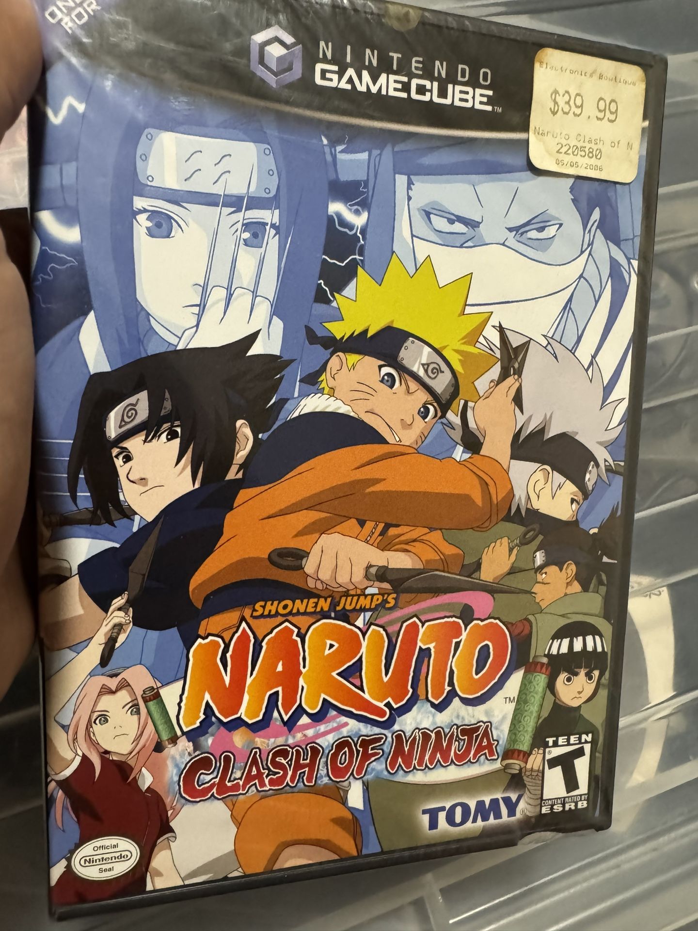 Naruto Clash Of Ninja GameCube Game