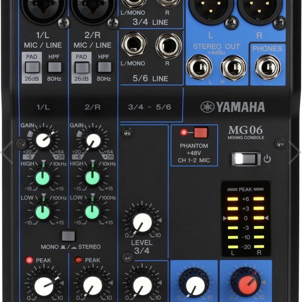 Yamaha 5 Channel Mixer Board ( for Sale in Philadelphia, PA OfferUp