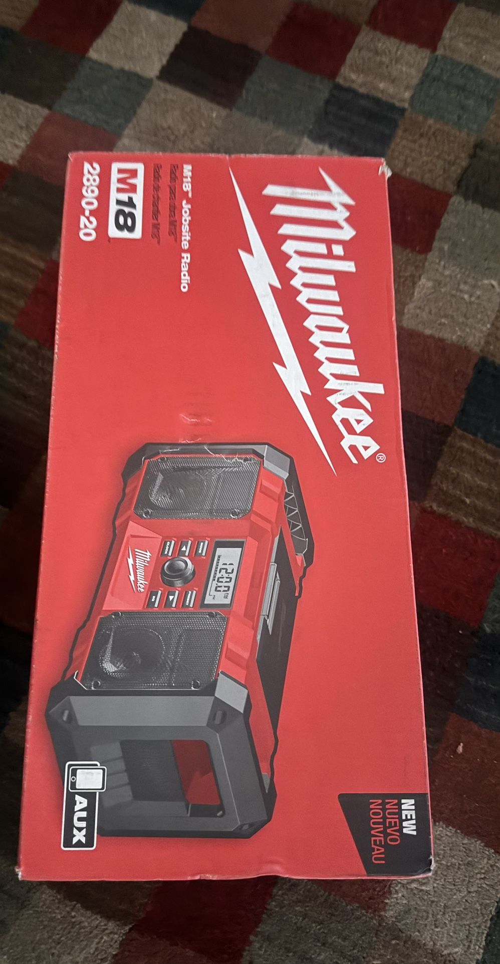 Milwaukee M18 Cordless Jobsite Radio NEW