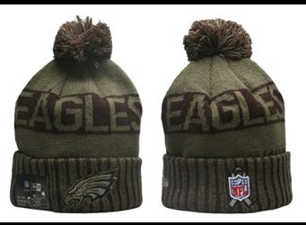 New! Eagles 2025 Salute to Service Beanie 

