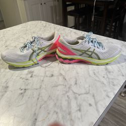 Size 9.5- ASICS Gel Kayano 27 Lite Show Colorful Sole W