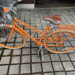 Public Bike In Orange 