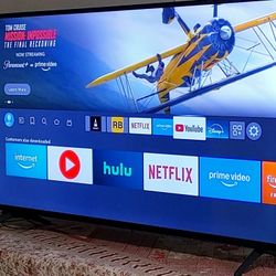 🟨FIRE  TV  55"  4K  SMART  LED  FULL UHD  HDR10  DOLBY  VISION🟩 ( NEGOTIABLE ) 🟪 FREE  DELIVERY🟥