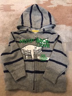 Boys zipper, size 12-18 months