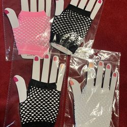 Fishnet Gloves 