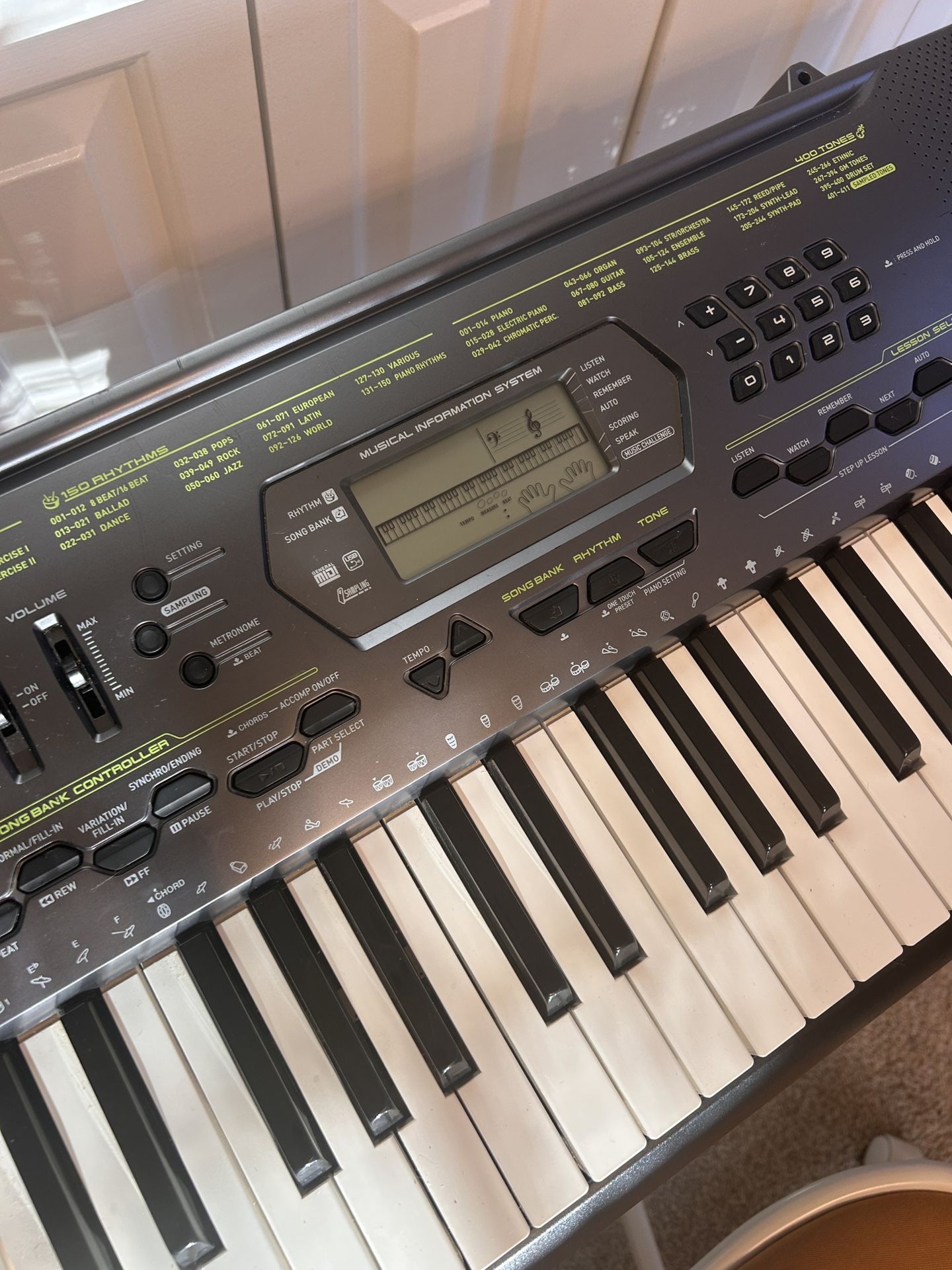 Used Casio CTK-2000 61-Key Keyboard