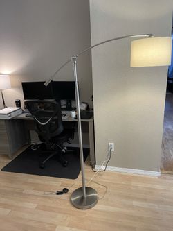 Brushed Nickel Floor Lamp